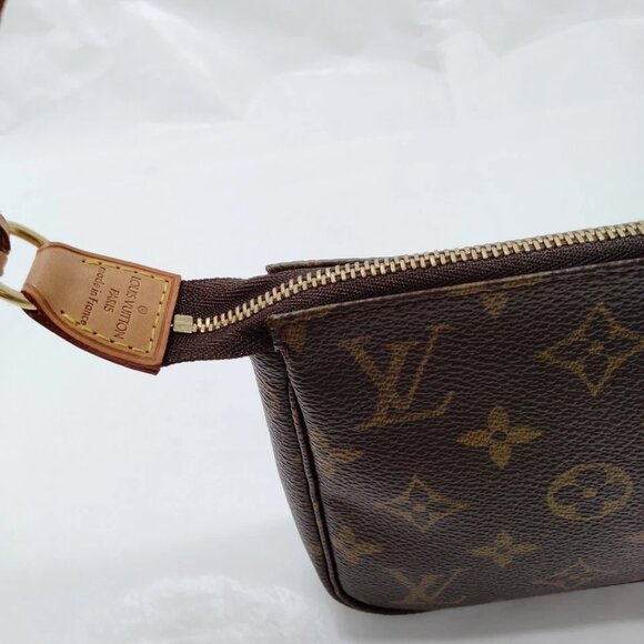 Louis Vuitton Accessories Pouch Pochette Accessoires Brown Monogram 780-020425 - Picture 10 of 16